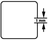 Protected against solid objects greater than 1.0mm